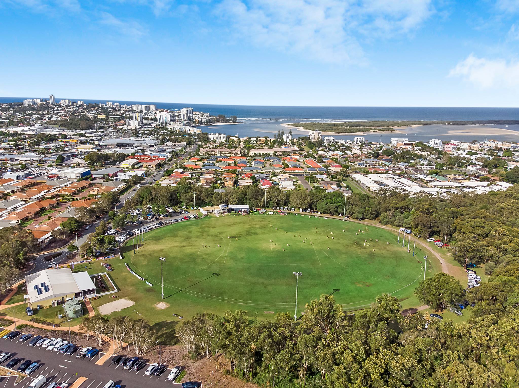 CAFC Carter Park drone shot