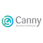 Canny Business Solutions white logo